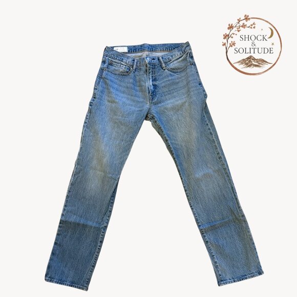 GAP Other - GAP Men's Straight Leg Jeans • NWOT • Size 31x32 • Classic Medium Wash Denim